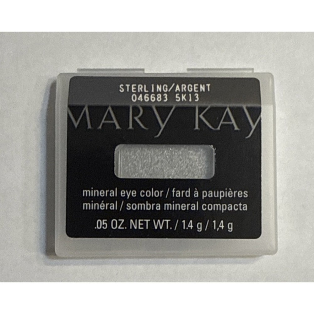 Mary Kay Mineral‎ Eye Color Eyeshadow STERLING Shade .05 oz Discontinued 046683